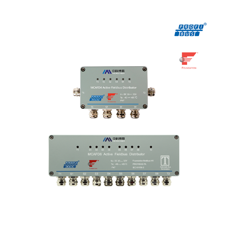 MCAFD4/8 Fieldbus Junction Box